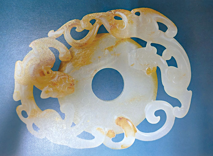 古董藝術賞玩專刊〉淺談明代螭龍出廓玉配飾| 中華日報|中華新聞雲