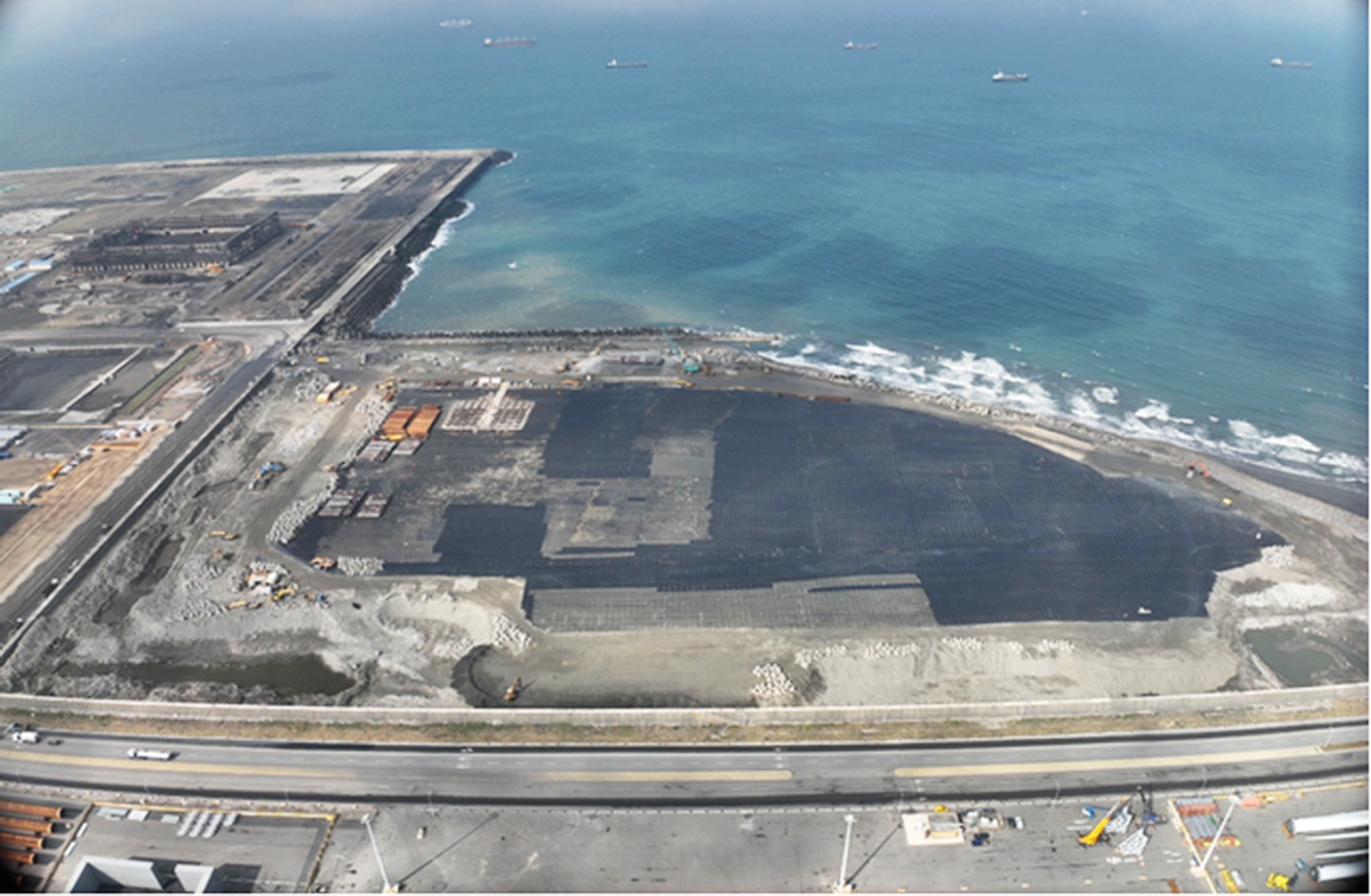 台中港填方區新建海堤工程穩步推進 支持離岸風電產業發展 | 中華日報|中華新聞雲