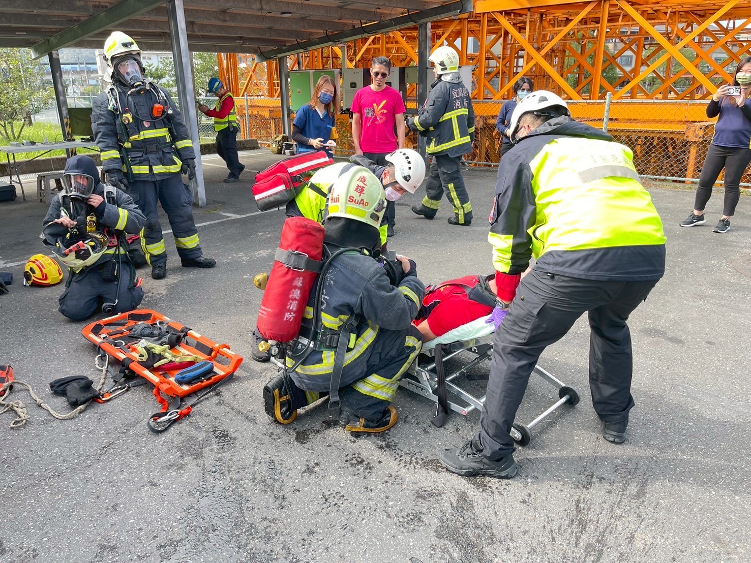 宜蘭縣春節火災演練啟動守護平安過年